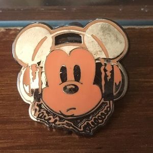Mickey Headphones Pin